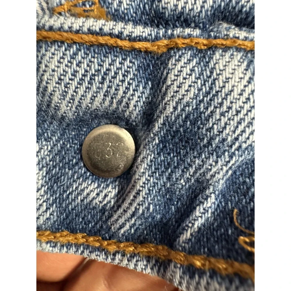 Vintage 90s Levis 505 Jeans‎ Mens 34x30 Regular Straight Made In USA Distressed